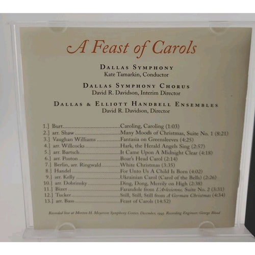 A Feast of Carols by The Dallas Symphony Orchestra & Chorus (CD)