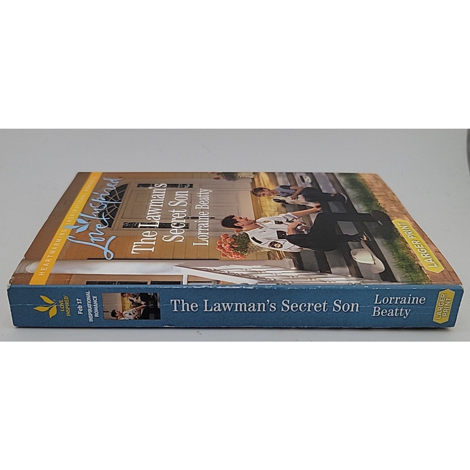 Lawman's Secret Son by Lorraine Beatty (2017, Mass Market) - Large Print