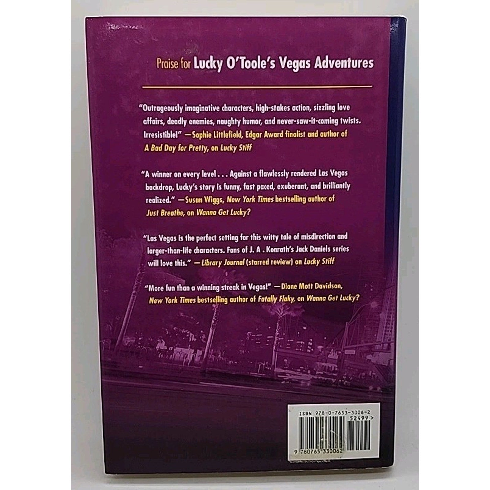 So Damn Lucky by Deborah Coonts (2012, Hardcover) Signed