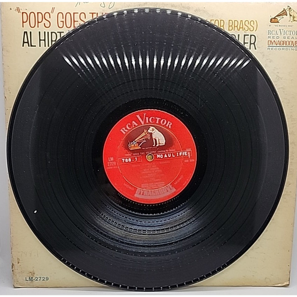 Al Hirt Pops Goes the Trumpet (Holiday for Brass) 1964 Jazz RCA Victor (Record)