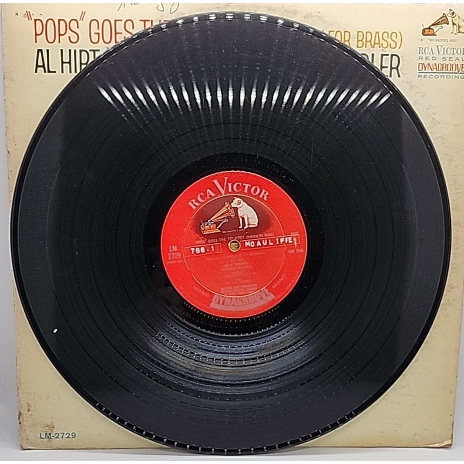 Al Hirt Pops Goes the Trumpet (Holiday for Brass) 1964 Jazz RCA Victor (Record)