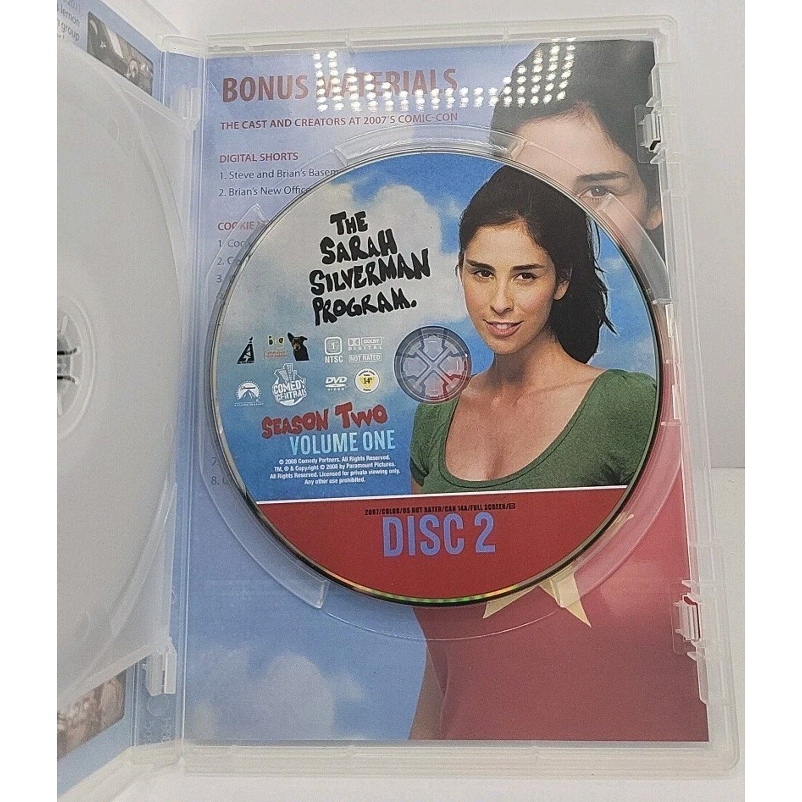 The Sarah Silverman Program DVD Season Two Volume One