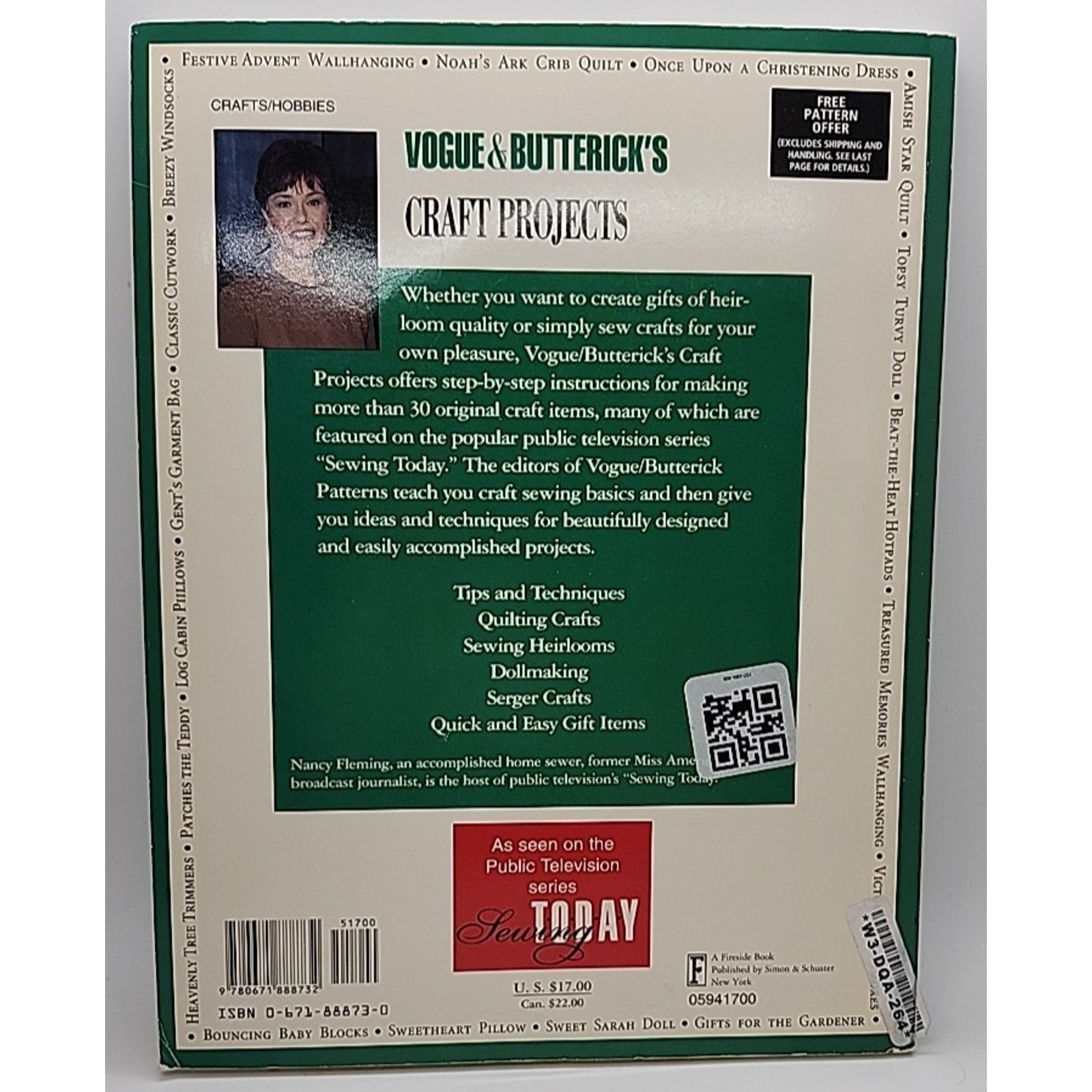 Vogue and Butterick's Craft Project by Nancy Fleming (1994, Trade Paperback)