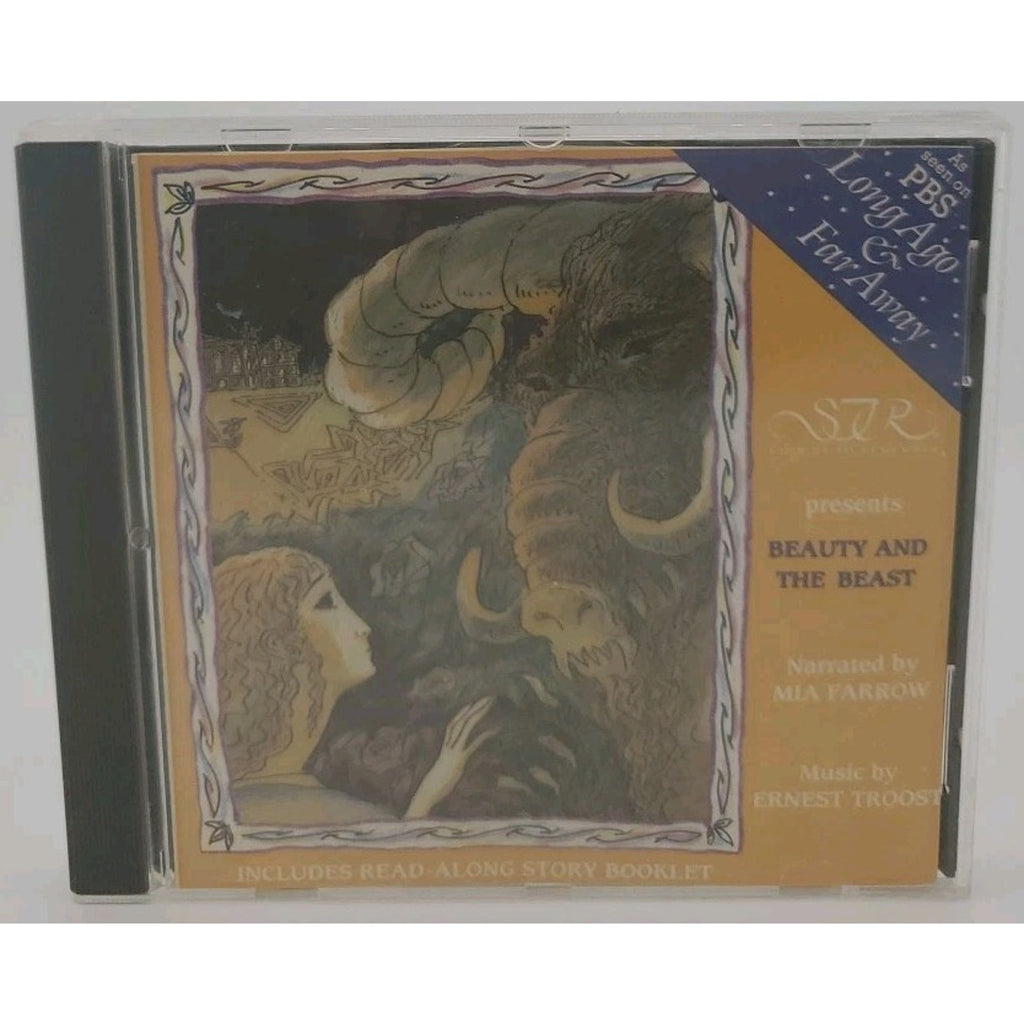 Beauty & the Beast [Long Box] by Mia Farrow (CD, May-1997, Lightyear)