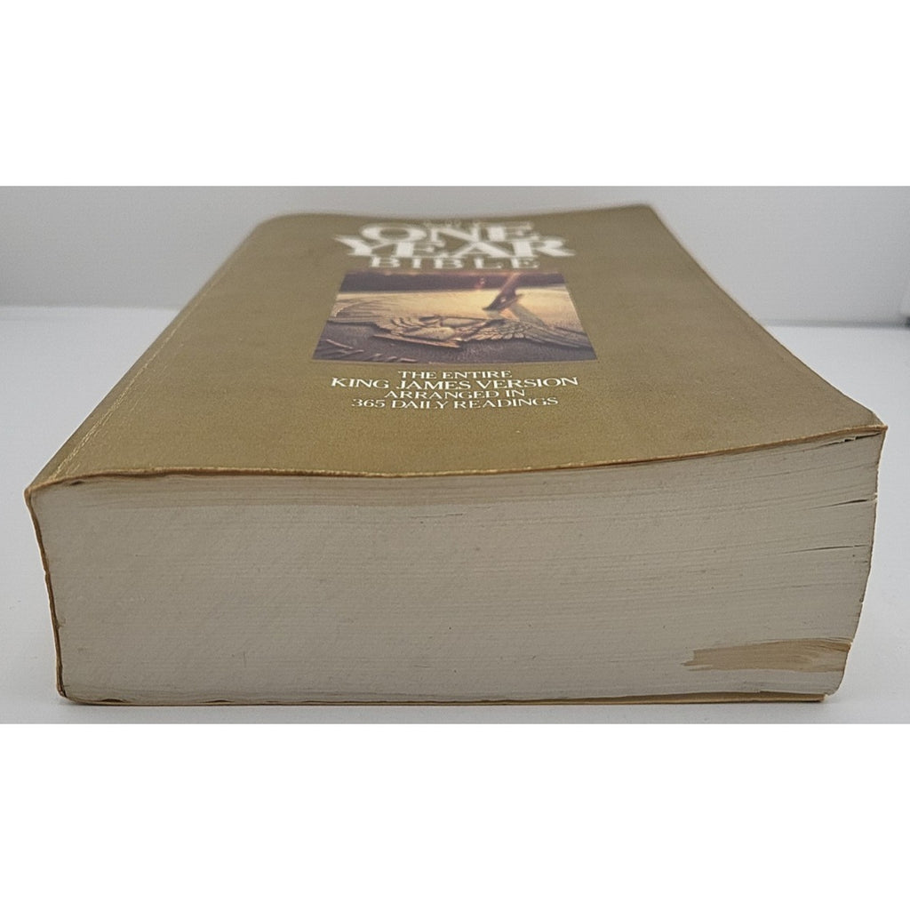 The One Year Bible KJV by Tyndale King James Version 365 Days Paperback PB Book