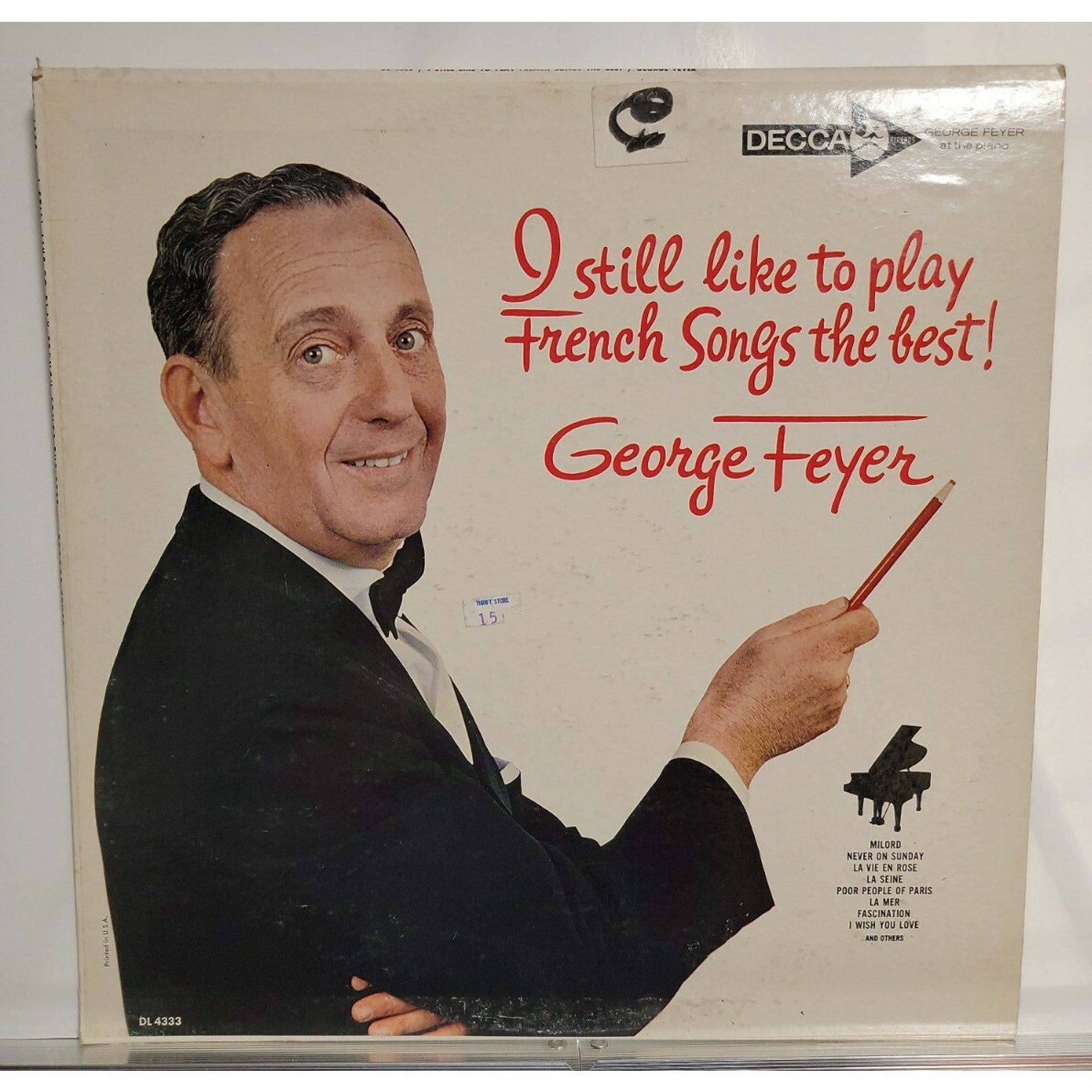 George Feyer – I Still Like To Play French Songs Best (Vinyl)