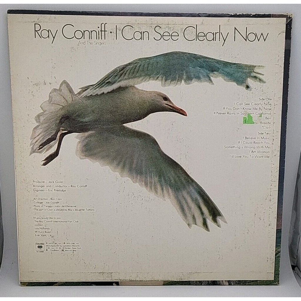 Ray Conniff: I Can See Clearly Now 12" 33 RPM LP