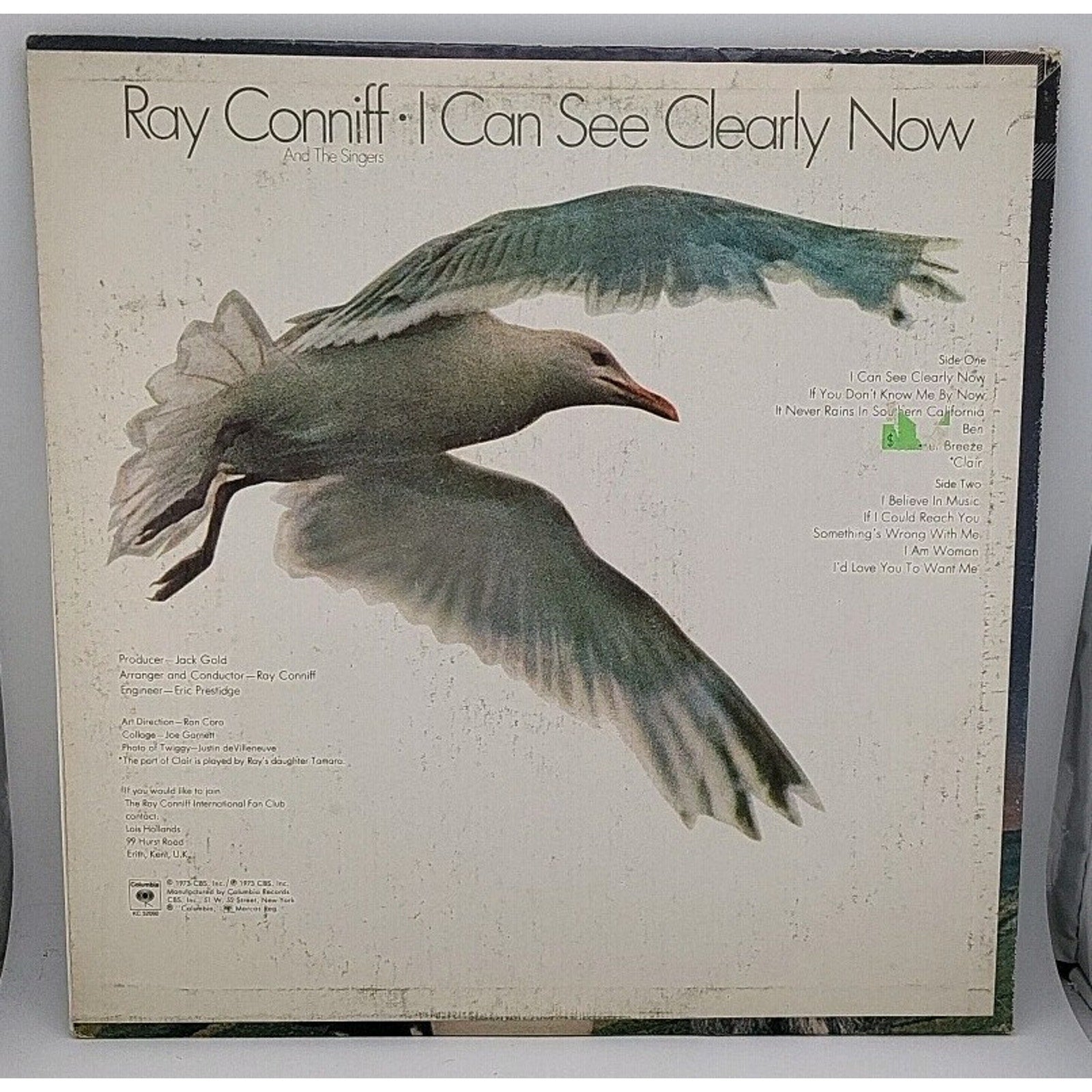 Ray Conniff: I Can See Clearly Now 12" 33 RPM LP