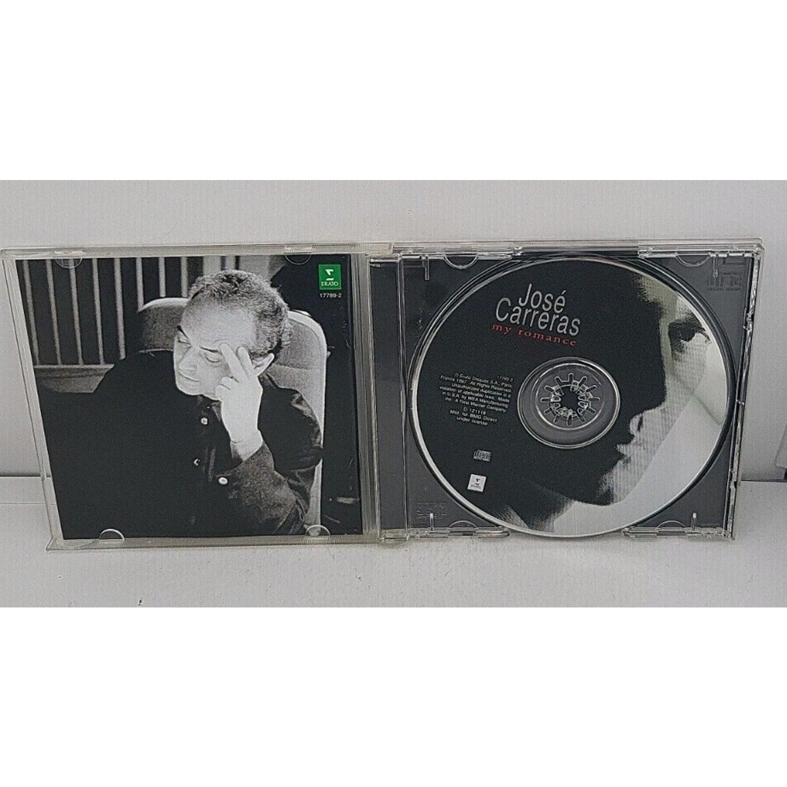 My Romance by José Carreras (CD, Oct-1997, Erato Records)