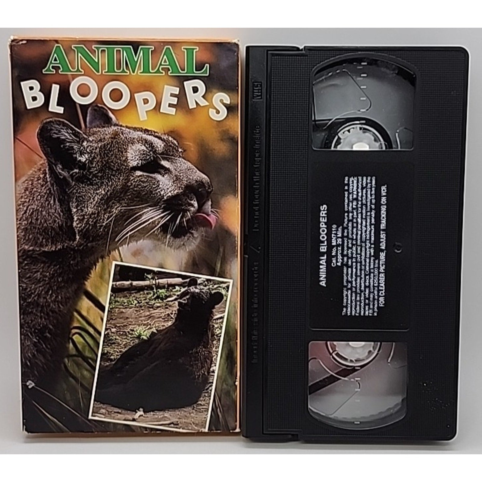 Animal Bloopers (VHS)