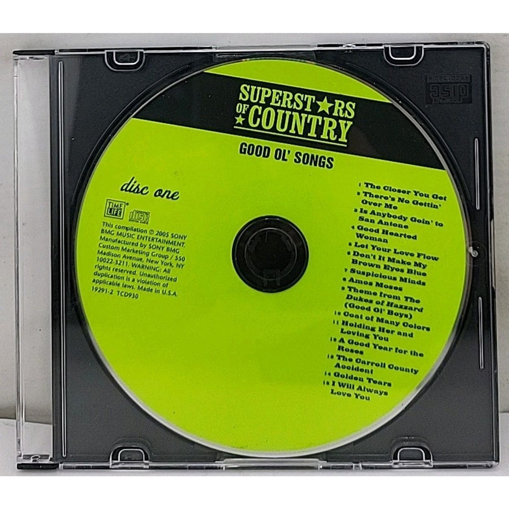 Superstars Of Country Good Ol' Songs Disc One CD