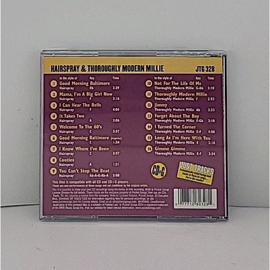 Karaoke: Hairspray-Thoroughly Modern by Various (CD, 2011)