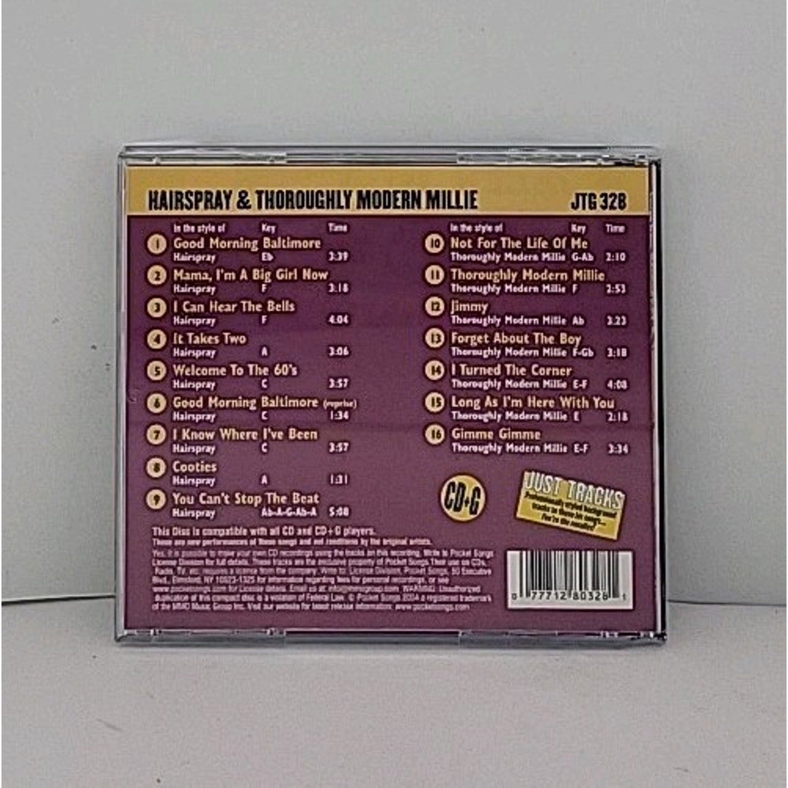Karaoke: Hairspray-Thoroughly Modern by Various (CD, 2011)