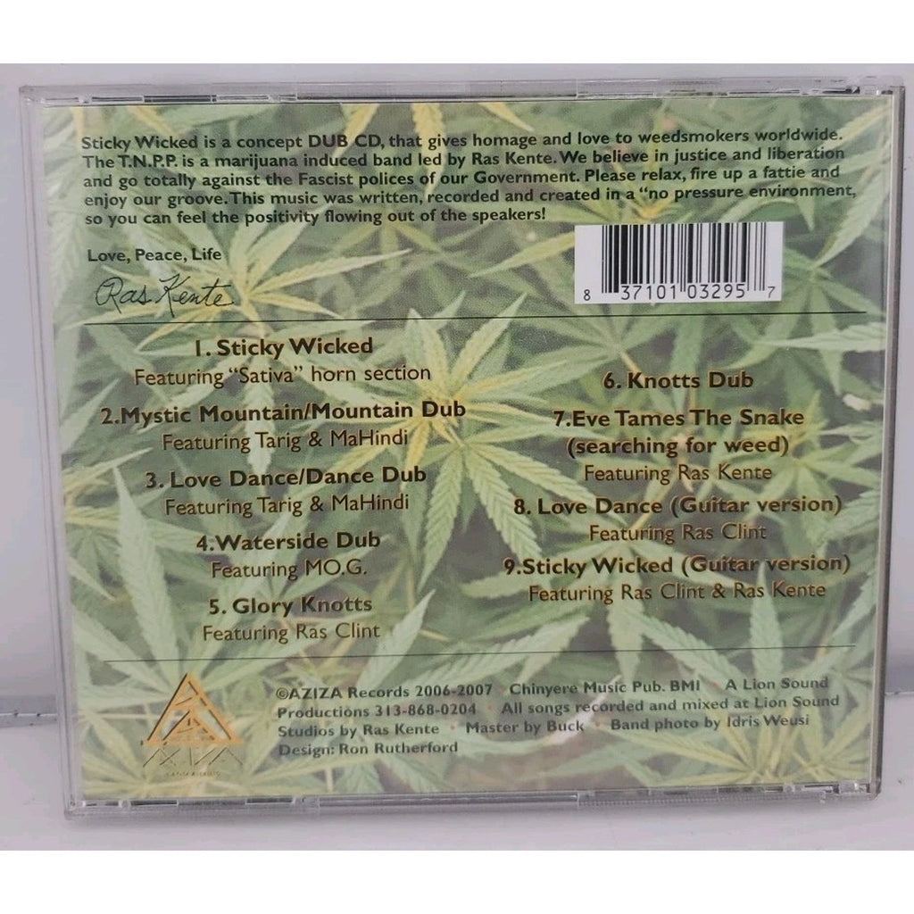Sticky Wicked Dub by Ras Kente (CD, May-2005, Aziza)
