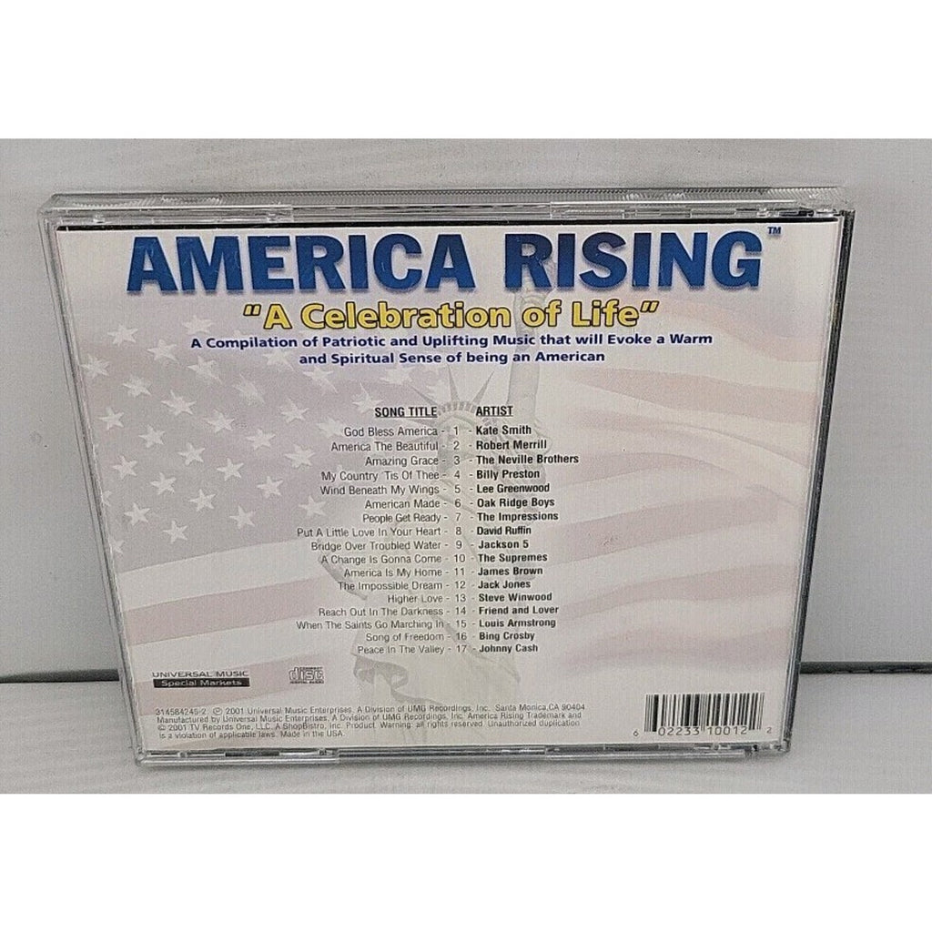 American Rising A Patriotic Collection Volume 2: 2001 CD