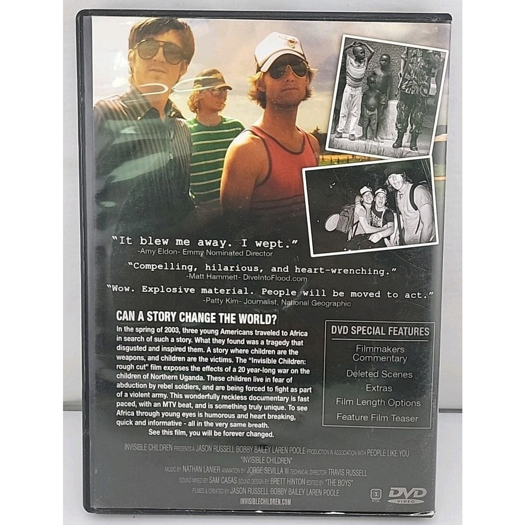Invisible Children Discover the Unseen (DVD, 2006)