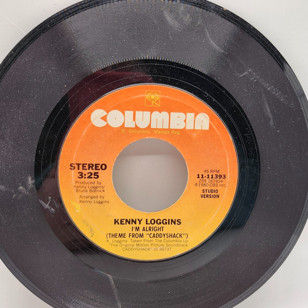 I'm Alright (theme from "Caddyshack") By Kenny Loggins (Record) - 11-11393