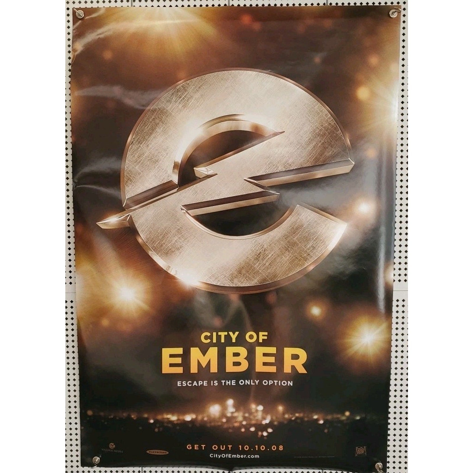City Of Ember Movie Poster Original DS One sheet 27x40 Advance 2008