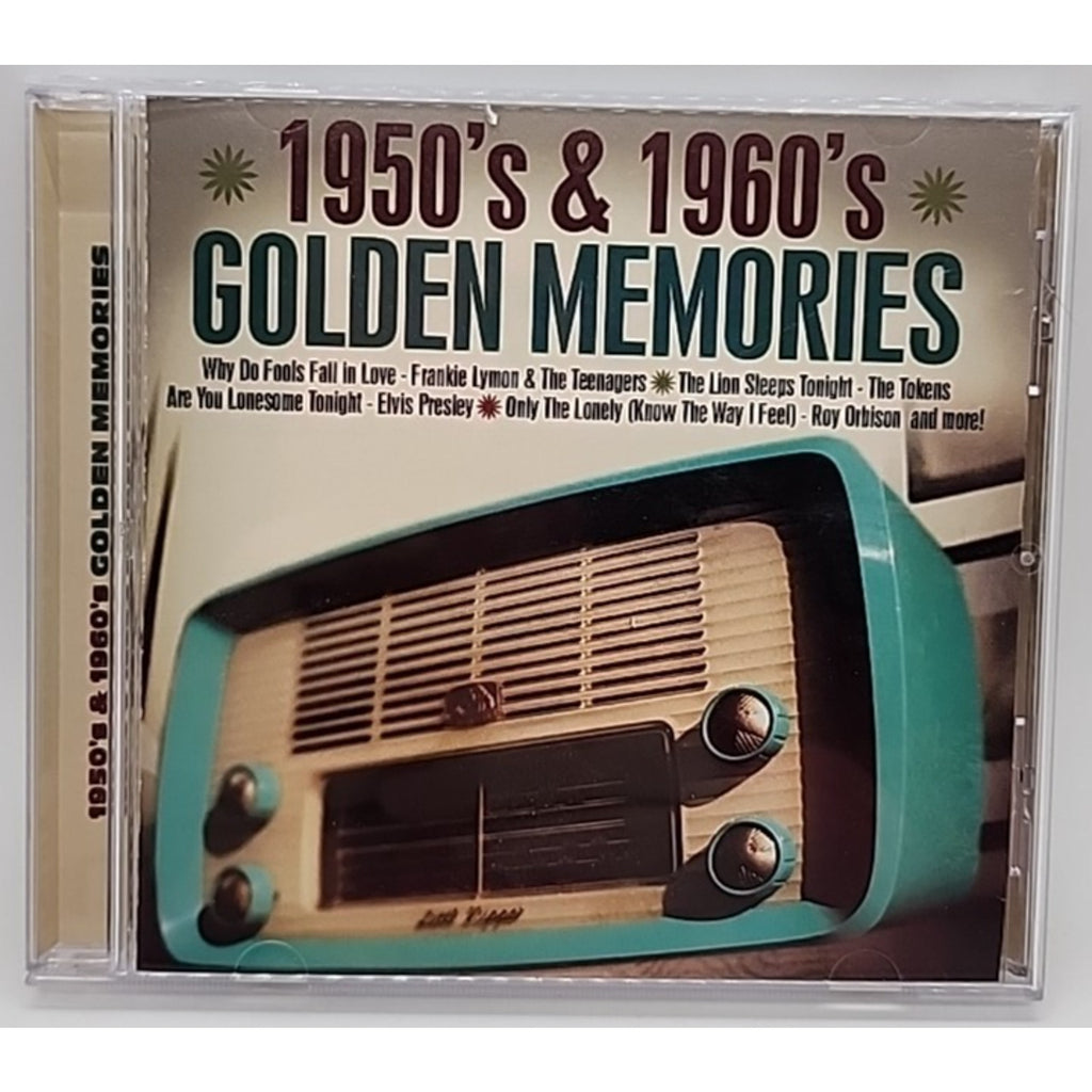 1950's & 1960's Golden Memories by Various (CD, 2012)