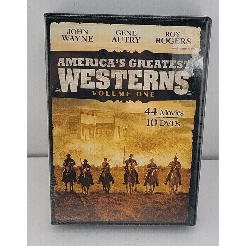 Great American Western Collectors Set, Vol. 1 (DVD, 2008, 10-Disc Set) *New*