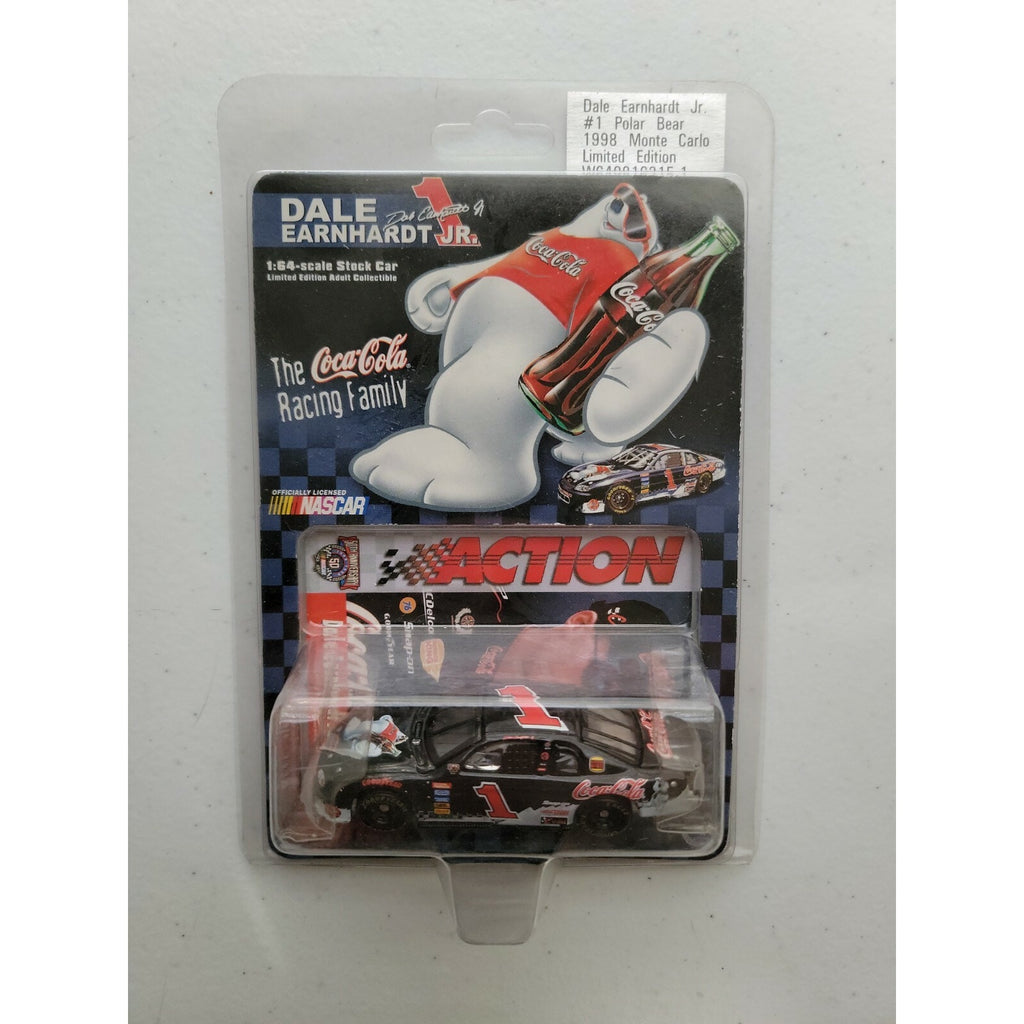 Action #1 Coca Cola Polar Bear 1998 Chevy Monte Carlo 1:24 Diecast Car