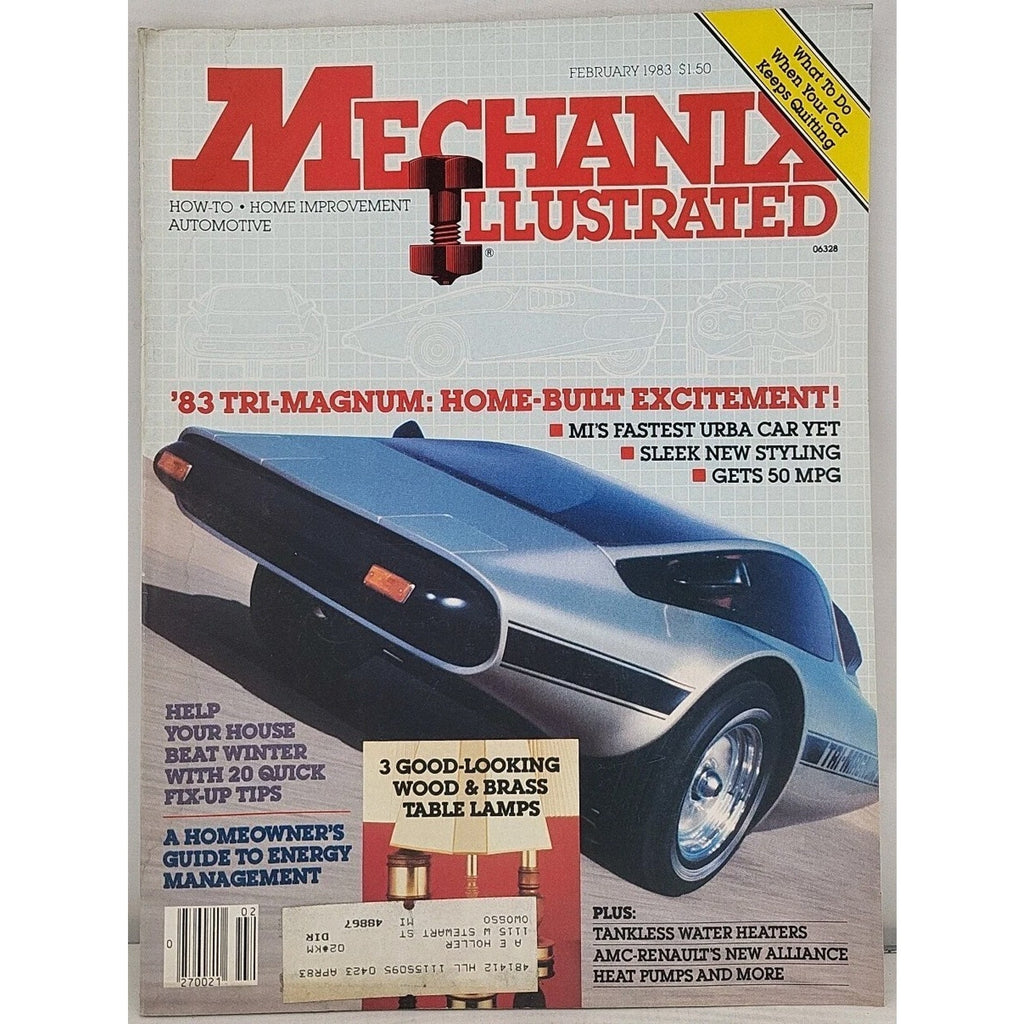 Mechanix Illustrated Magazine - February 1983 - Vol. 79 No. 657
