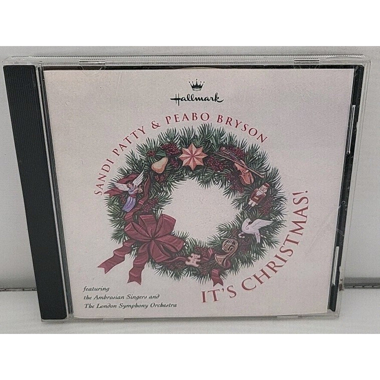 Sandi Patty & Peabo Bryson It's Christmas CD 1996 Hallmark London Symphony
