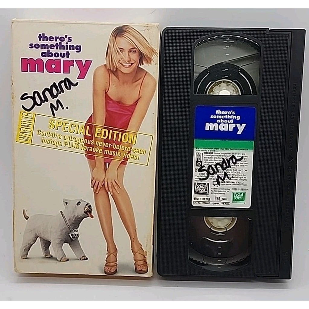 Theres Something About Mary (VHS, 1999, Special Edition)