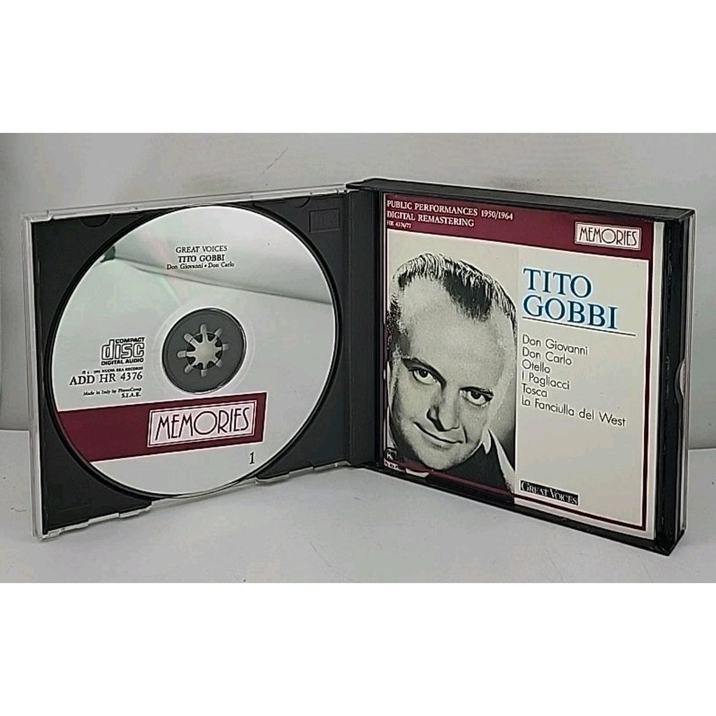 Tito Gobbi - Great Voices 2 CD Set