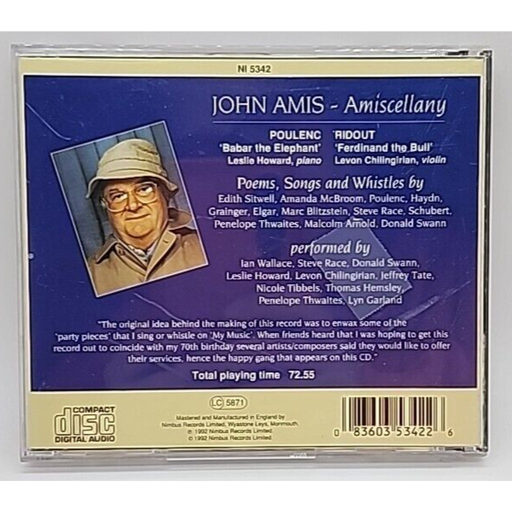 Amis John, Amiscellany (CD)