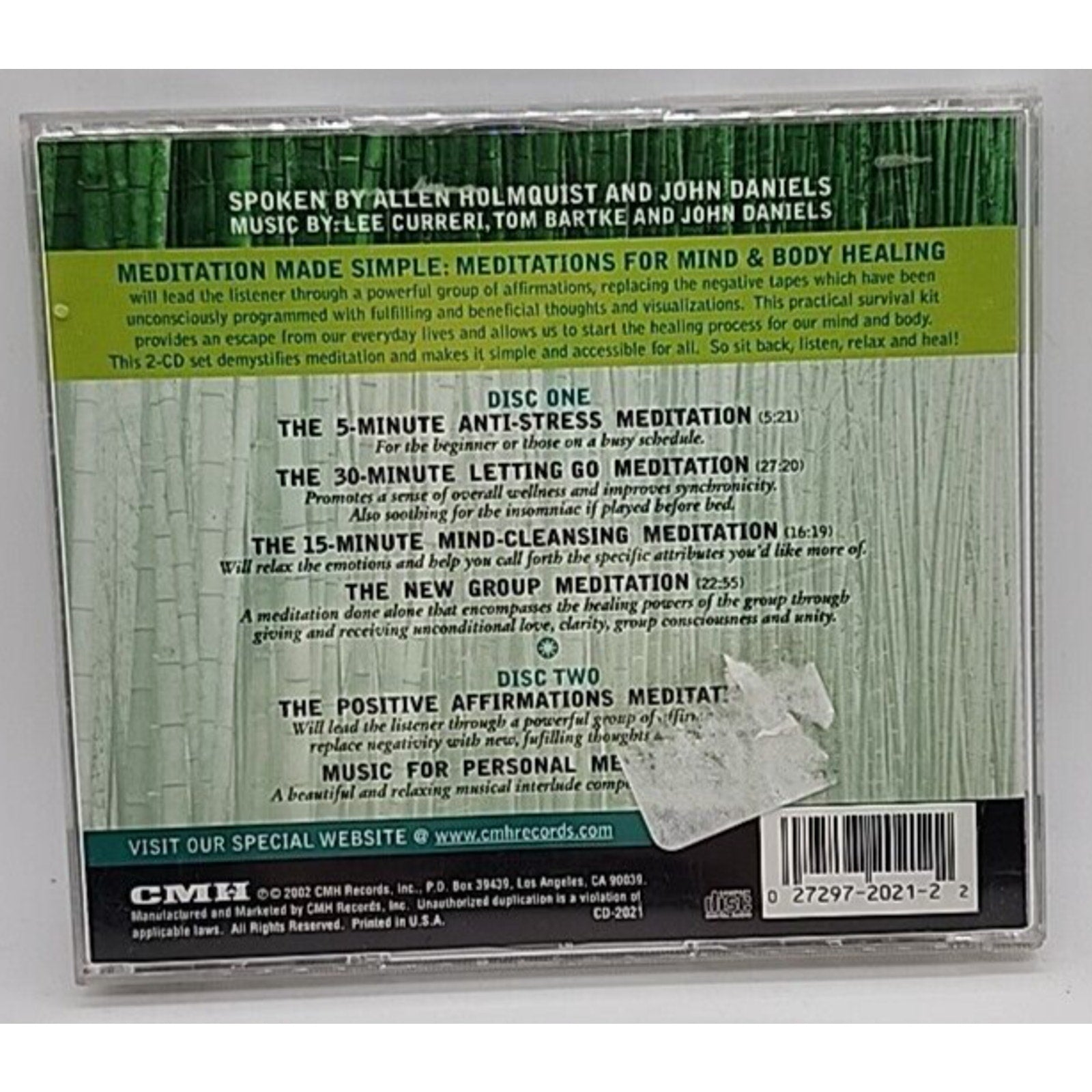 Meditation Made Simple by Various (CD, 2002)