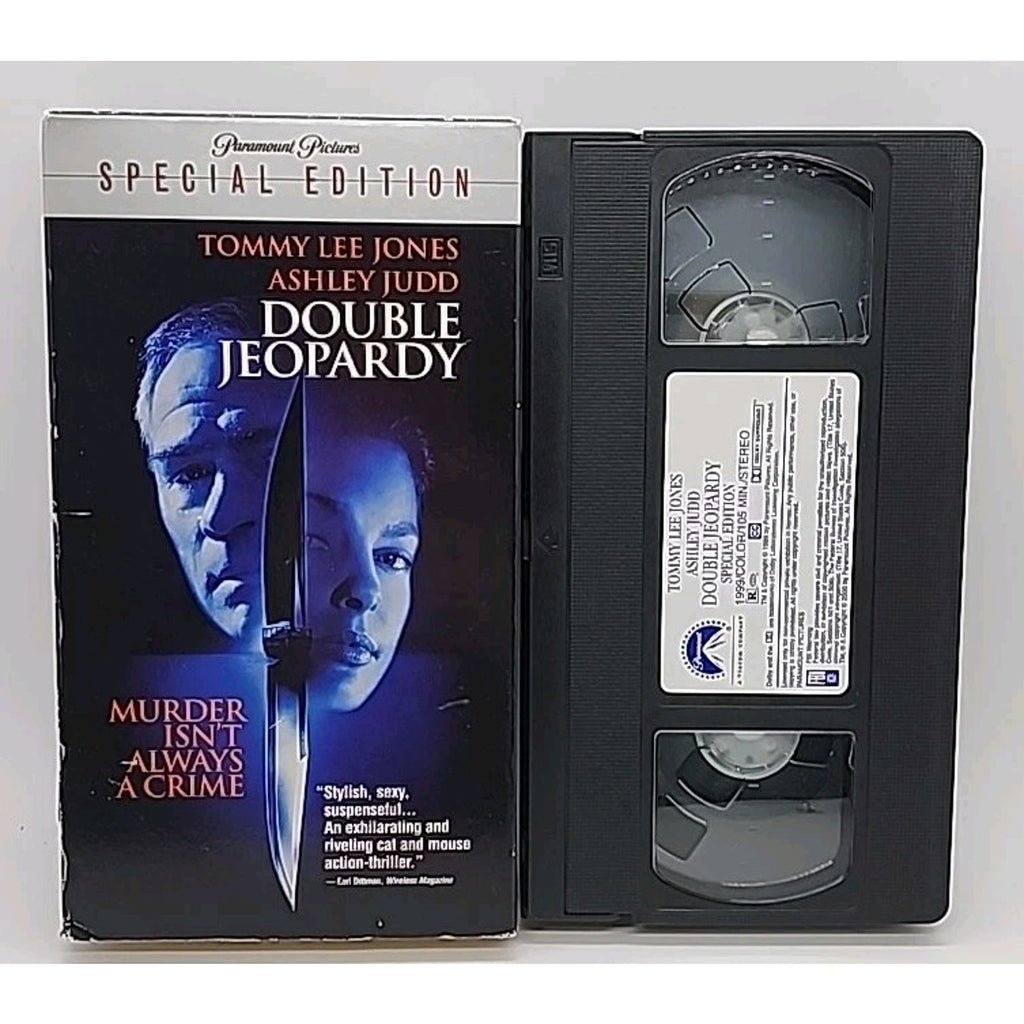 Double Jeopardy (VHS, 2000, Special Edition)