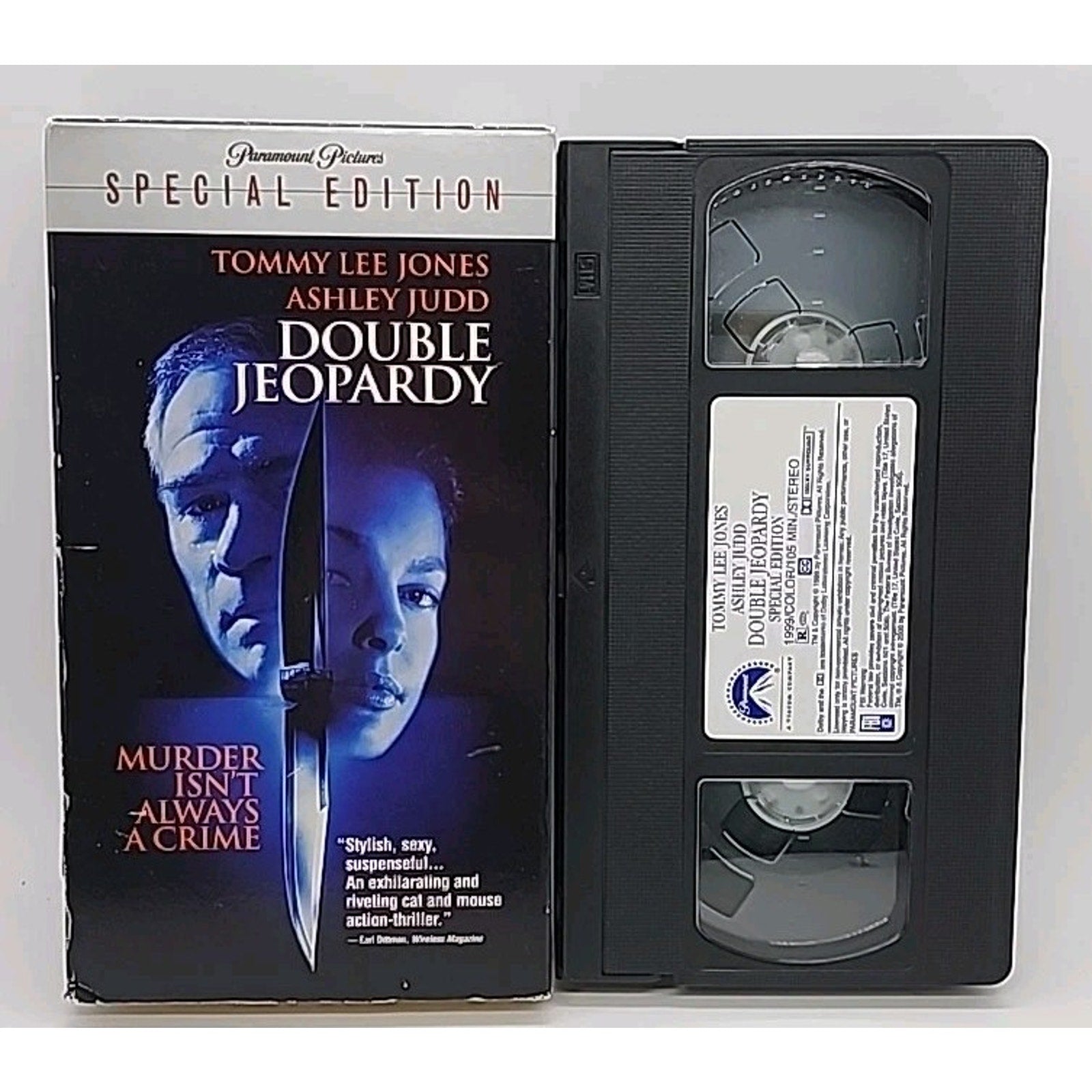 Double Jeopardy (VHS, 2000, Special Edition)