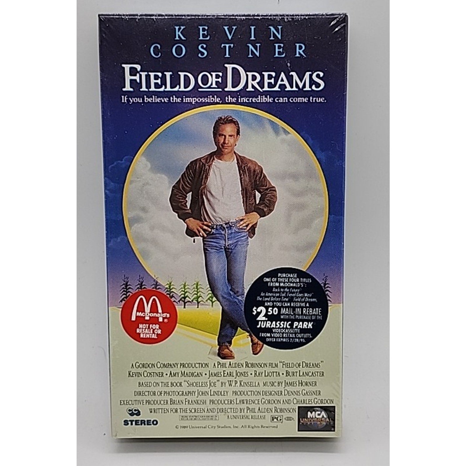 Field of Dreams (VHS, 1997) *Brand New*