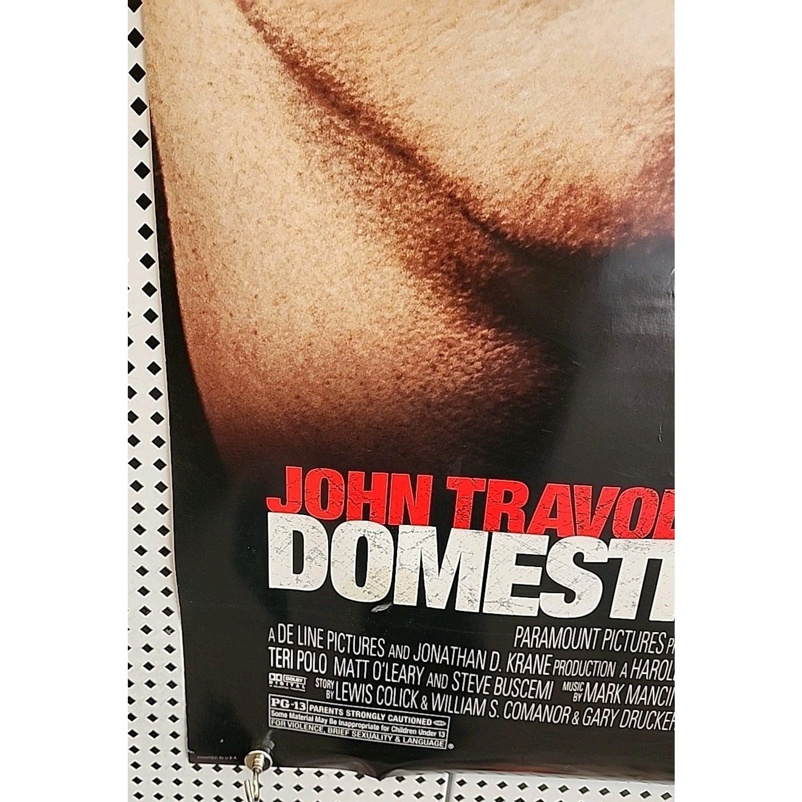 Domestic Disturbance 27x40 D/S Original Movie Poster One Sheet John Travolta