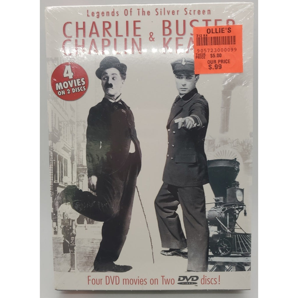 Charlie Chaplin Legends of the Silver Screen DVD *Brand New*