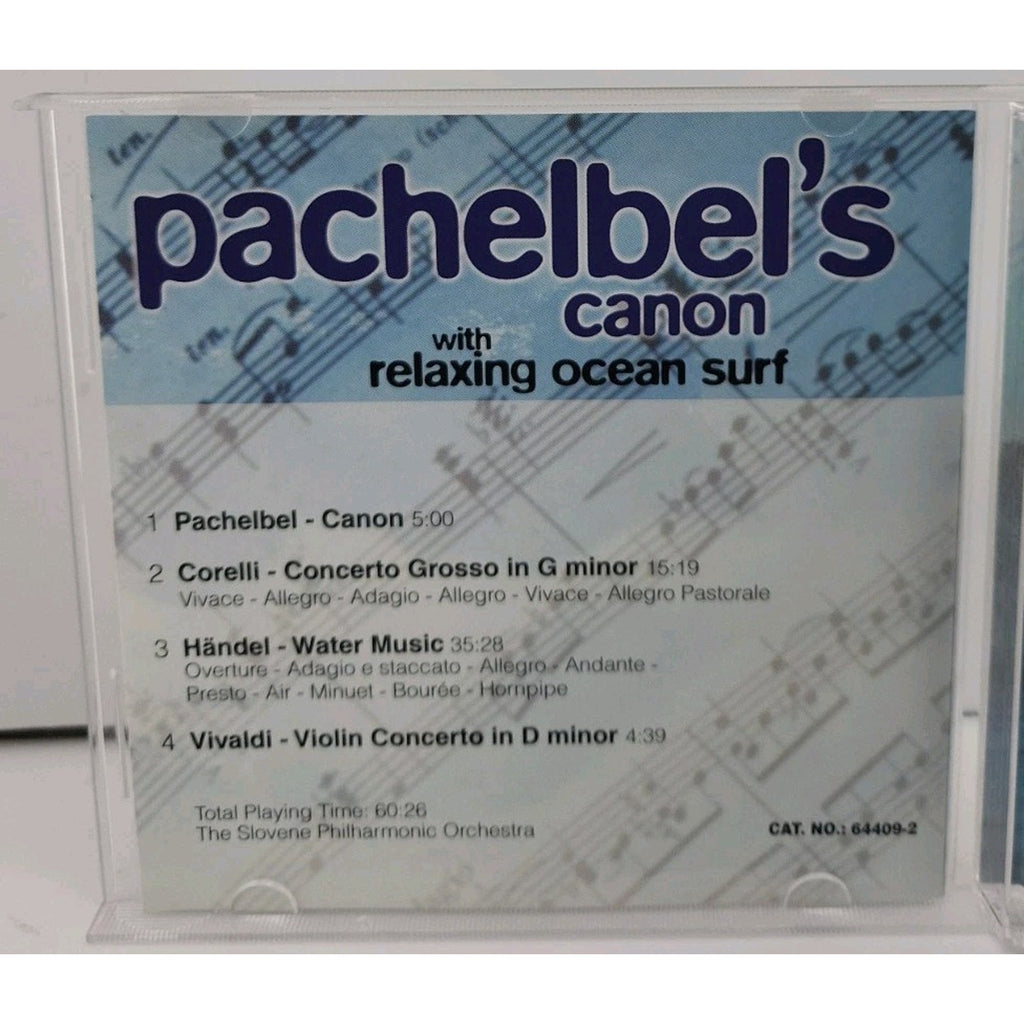 Pachelbel's Canon with Ocean Surf (CD, Oct-1999, Eclipse Records)