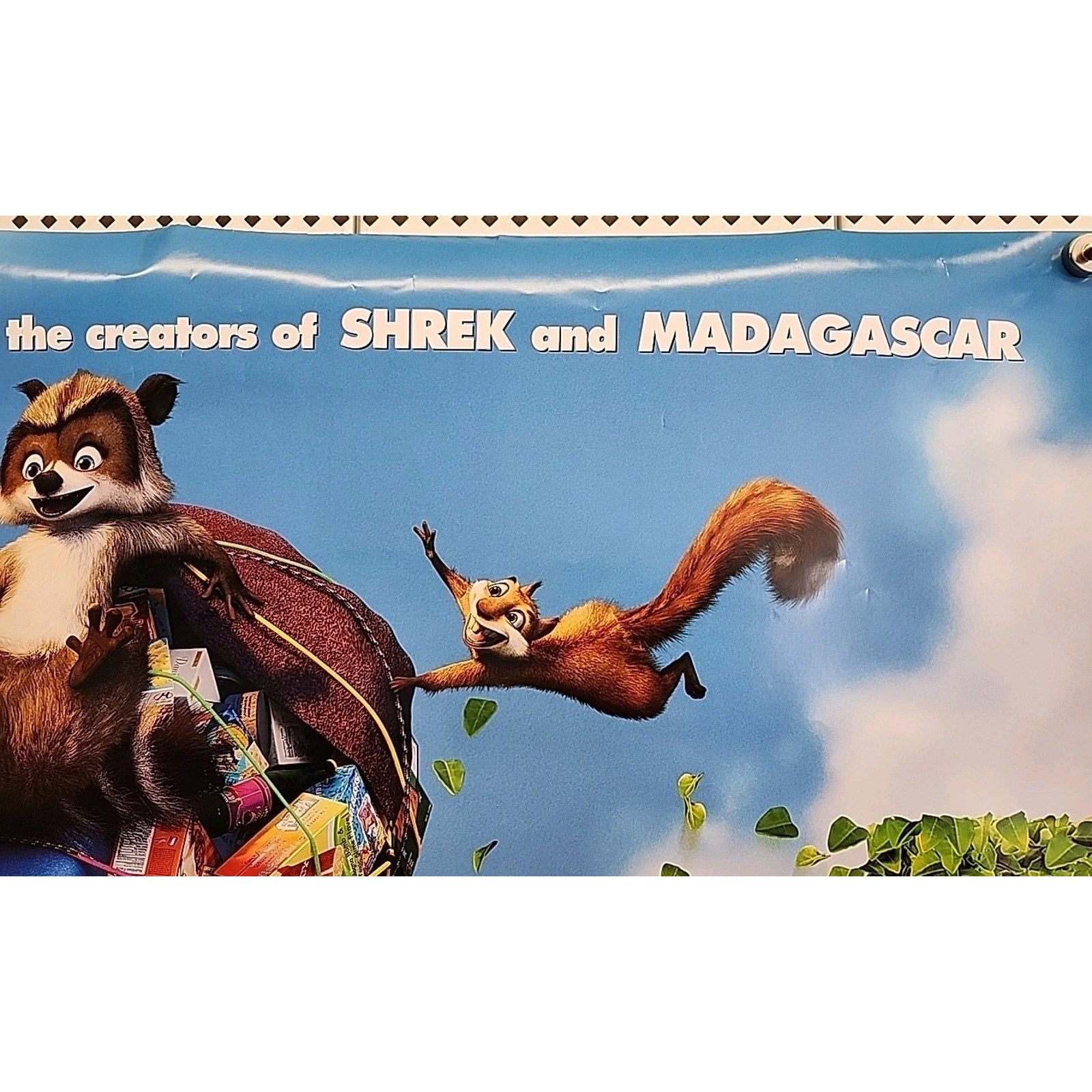 Over The Hedge Original 27x40 D/S Movie Poster 2006