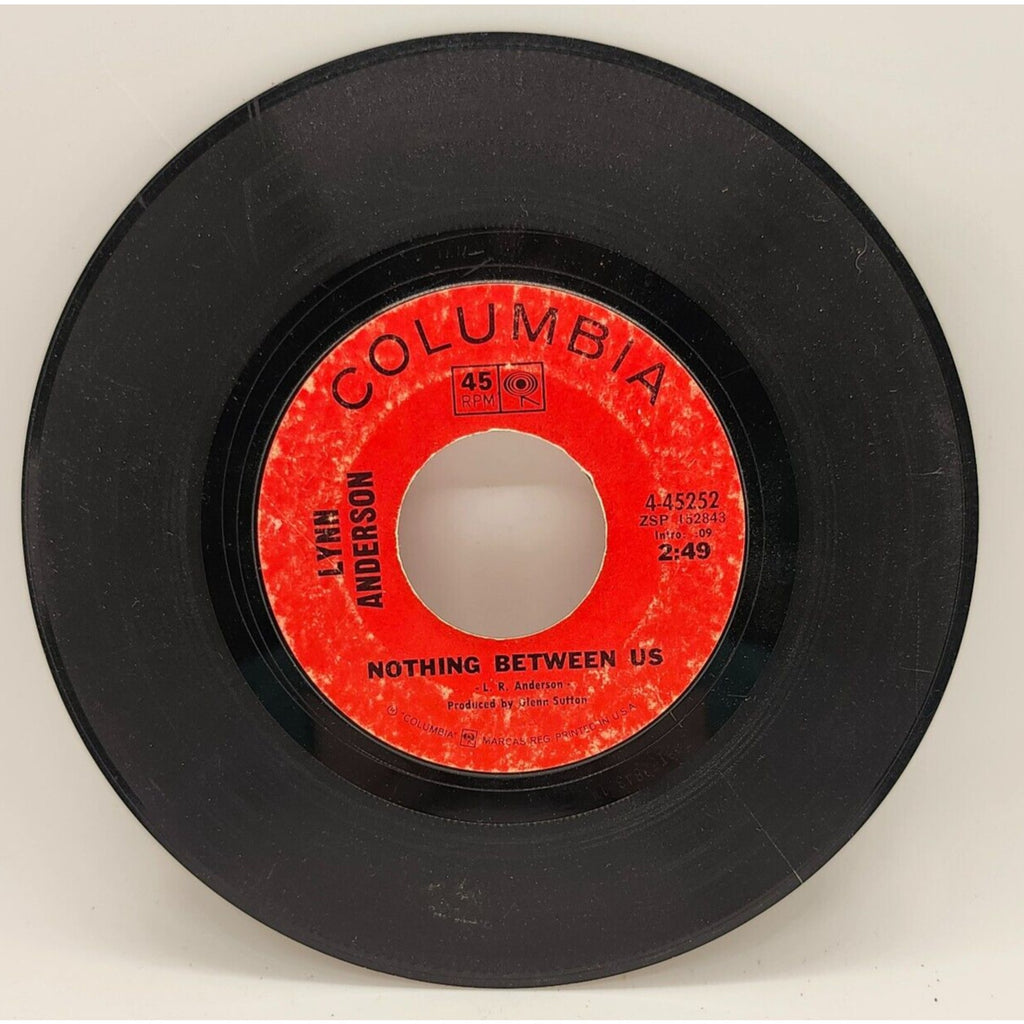 Rose Garden / Nothing Between Us by Lynn Anderson (Record) - 4-45252