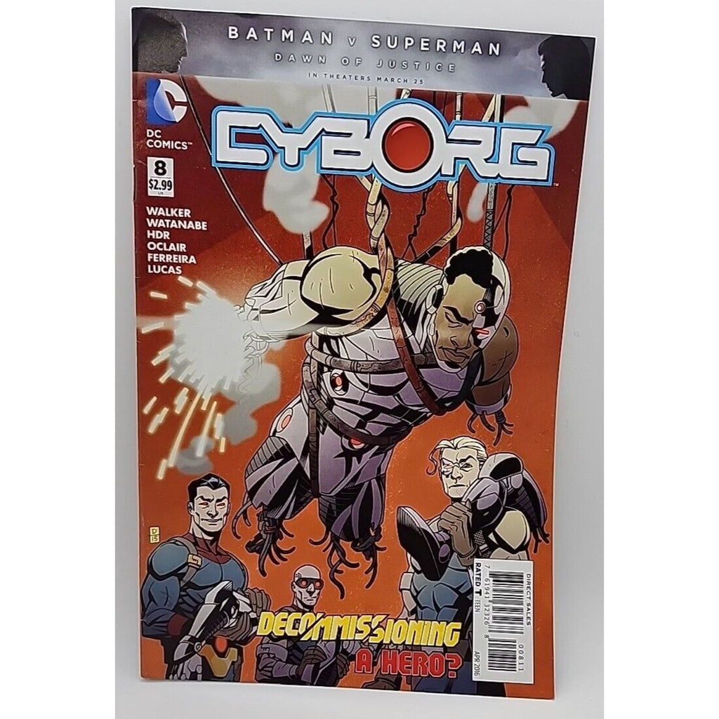 DC Cyborg Vol 1 #8 Regular Derec Donovan Cover