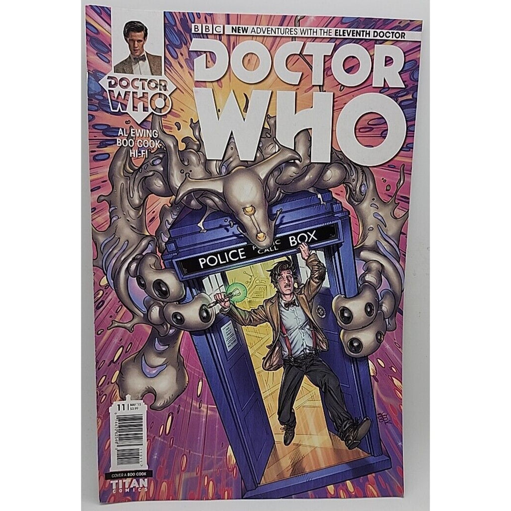 Doctor Who Eleventh Doctor Comic Book Volume 11 May 15 Cover A Boo Cook