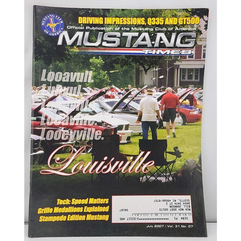 Mustang Times Magazine July 2007 Vol. 31 No. 7