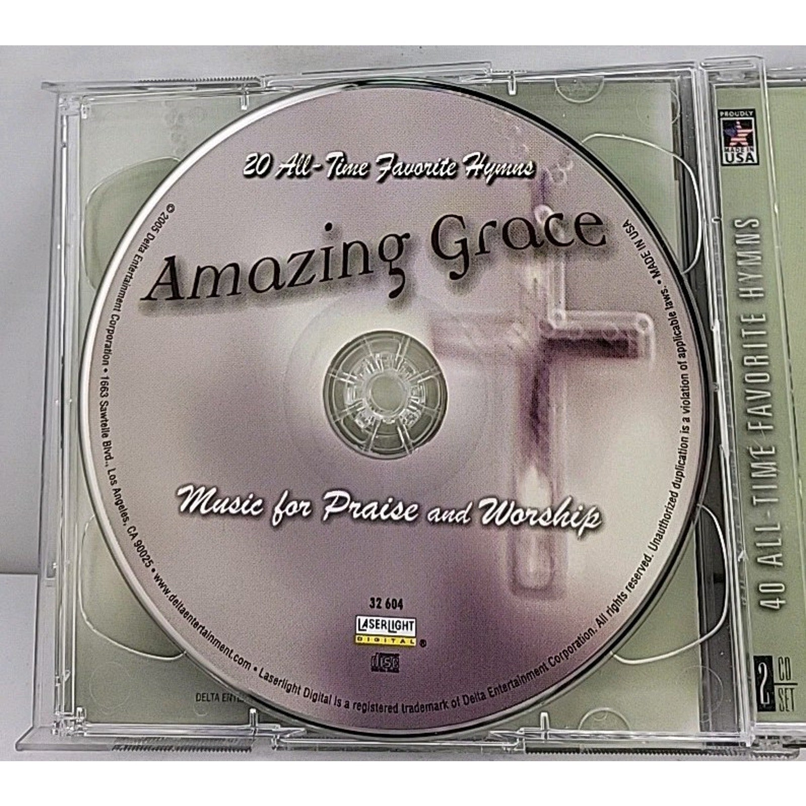 Amazing Grace [Delta] by Various Artists (CD, Mar-2005, 2 Discs, Delta...