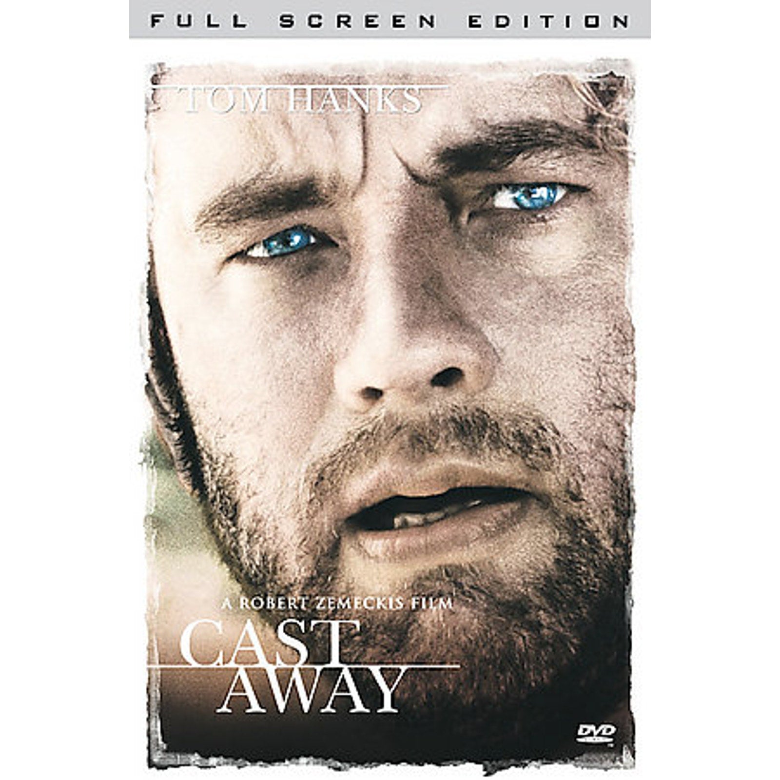 Cast Away (DVD, 2006, Single Disc Version Full Frame Sensormatic)