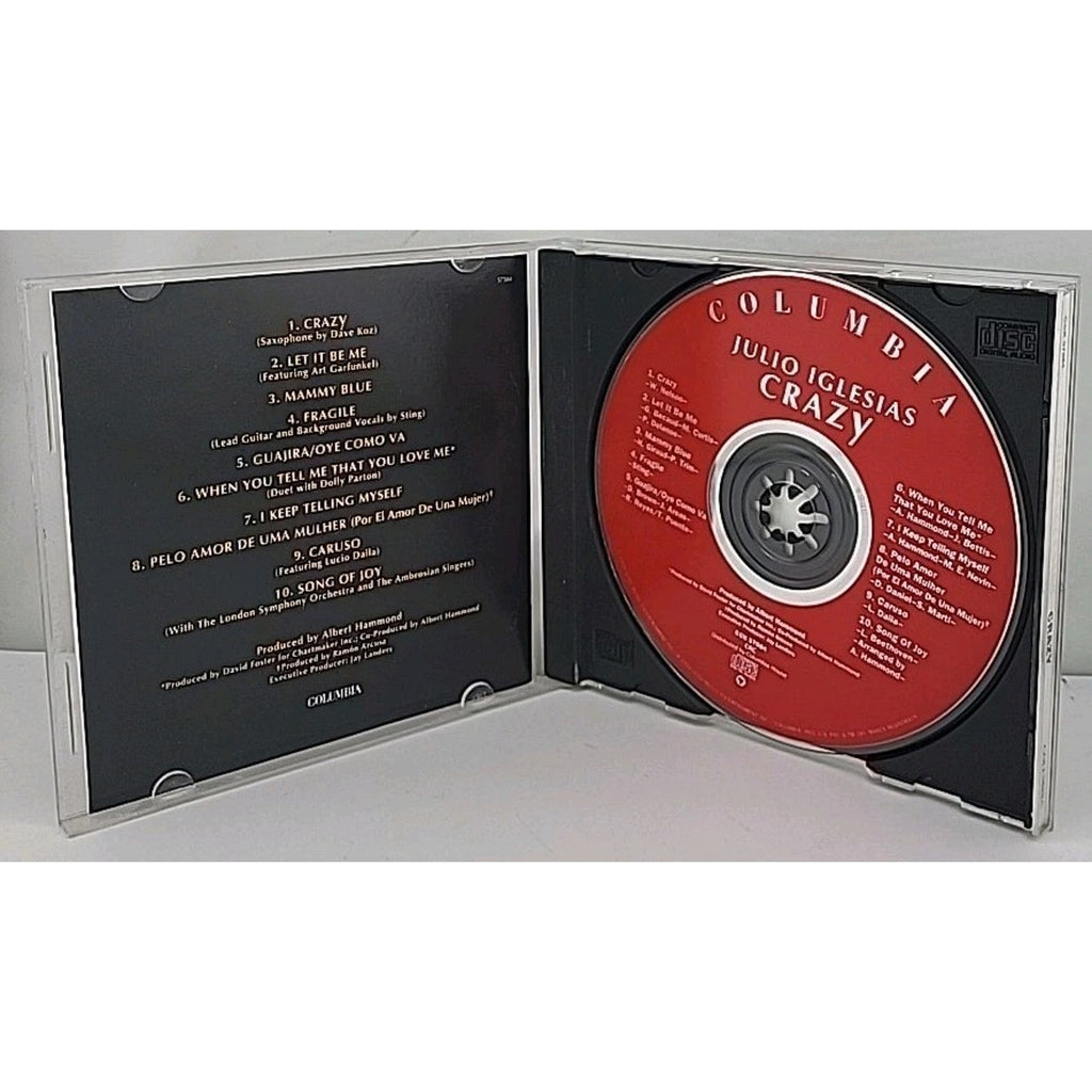Crazy by Julio Iglesias (CD, 1994)