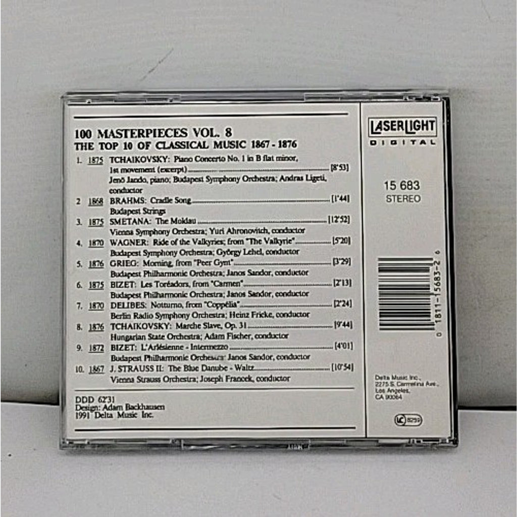 The Top 10 of Classical Music Vol. 8-1867-1876 by Various (CD, 1991)
