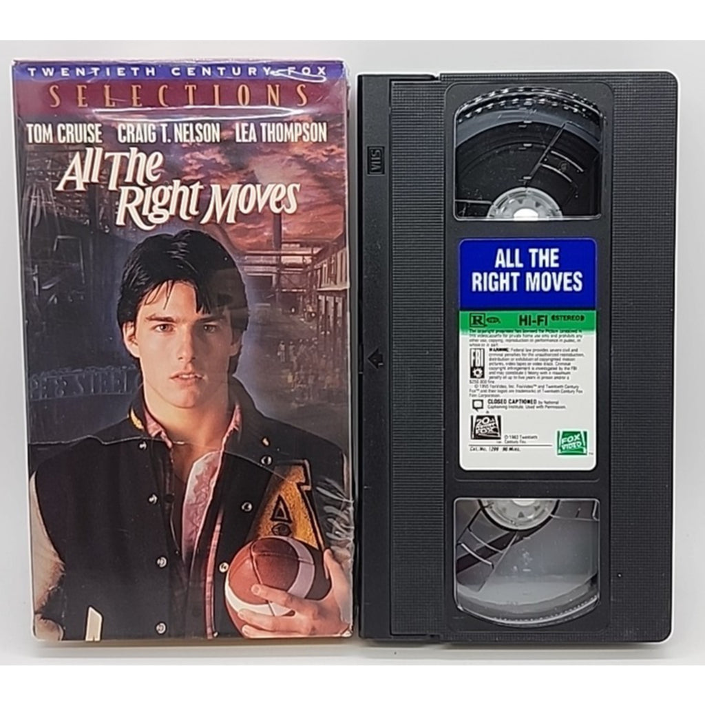 All the Right Moves (VHS)