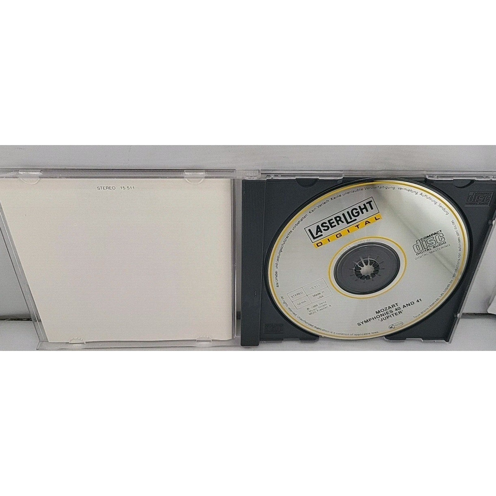 Sym 40/41 by W.A. Mozart (CD, 1990)