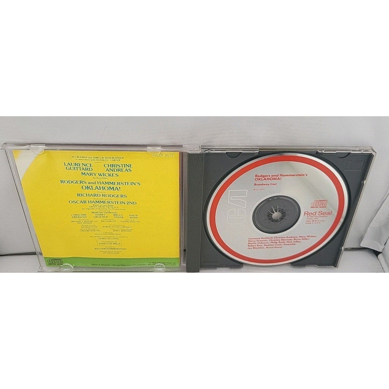 Studio Cast by Oklahoma! (CD, 1990)