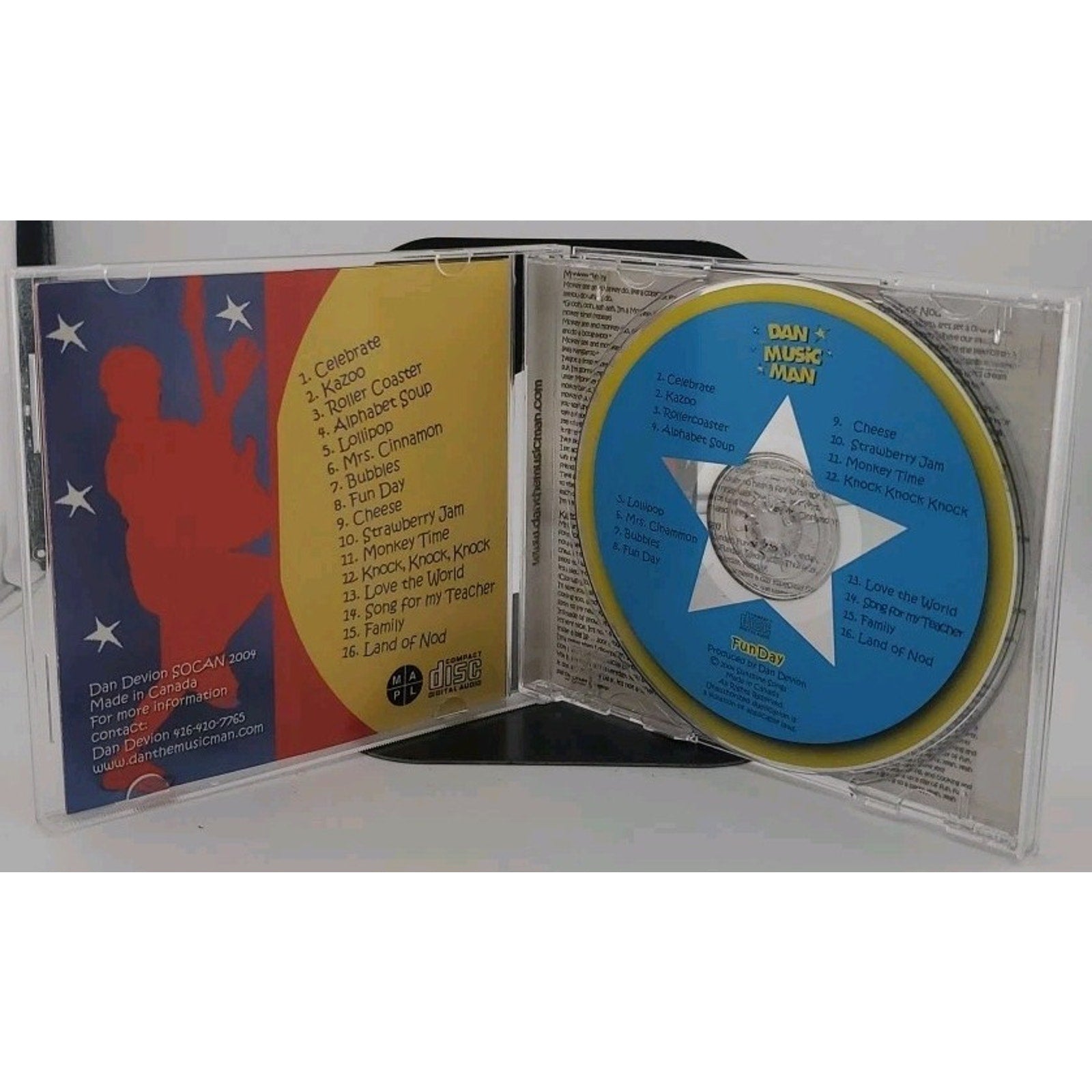 Fun Day by Dan the Music Man (CD, 2006)